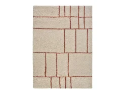 Alfombra interior - shaggy geométrico - caldera - 160 x 230 cm - HELIA