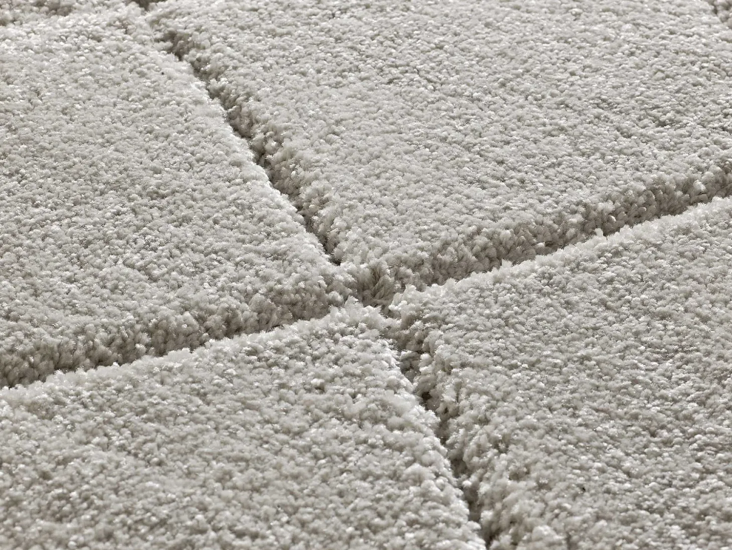 Alfombra interior - shaggy - plata - 80 x 150 cm - MOLIER