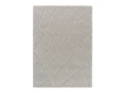 Alfombra interior - shaggy - plata - 80 x 150 cm - MOLIER