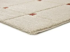 Alfombra interior - shaggy geométrico - caldera - 133 x 190 cm - BRENDA