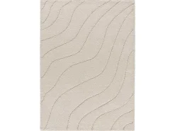 Alfombra interior - shaggy - blanco - 60 x 120 cm - MOLIER