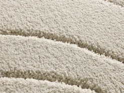 Alfombra interior - shaggy - blanco - 60 x 120 cm - MOLIER