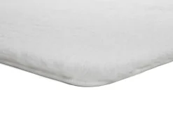 Alfombra interior - shaggy liso - blanco - 80 x 150 cm - ALPACA