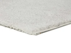 Alfombra interior - shaggy liso - blanco - 60 x 120 cm - ATLAS