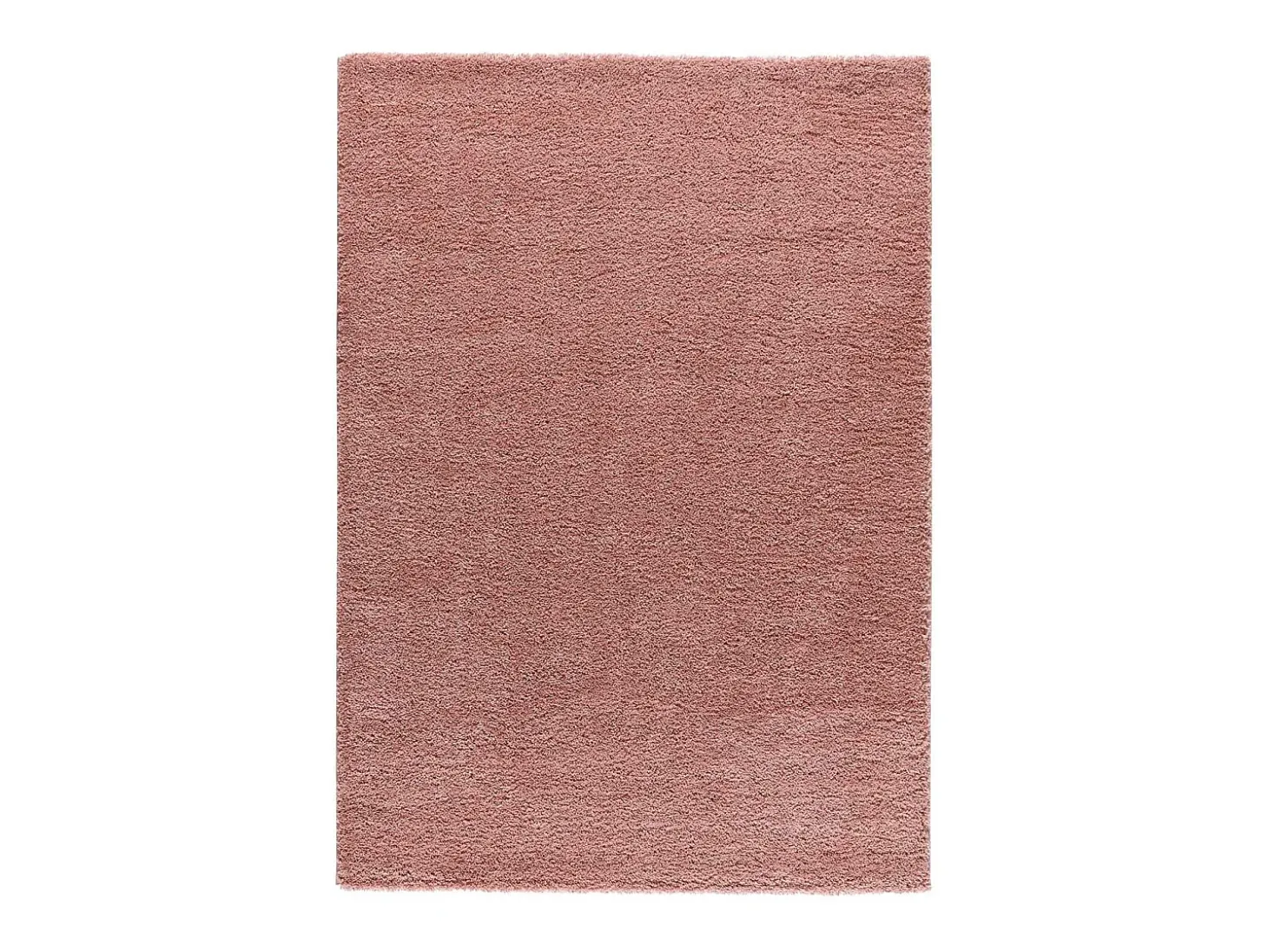 Alfombra interior - shaggy liso - rosa - 190 x 290 cm - ATLAS