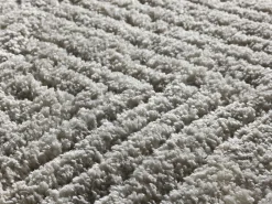 Alfombra interior - shaggy - plata - 200 x 290 cm - ATESA