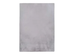 Alfombra interior - shaggy liso - plata - 160 x 230 cm - FOX