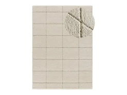 Alfombra interior - shaggy - blanco - 80 x 150 cm - MOLIER