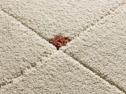 Alfombra interior - shaggy geométrico - caldera - 80 x 150 cm - BRENDA