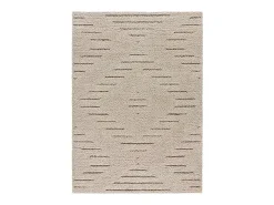 Alfombra interior - shaggy - crema - 120 x 170 cm - ATESA