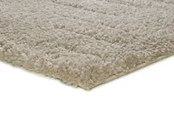 Alfombra interior - shaggy - crema - 120 x 170 cm - ATESA