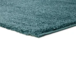 Alfombra interior - shaggy liso - azul - 160 x 230 cm - ATLAS