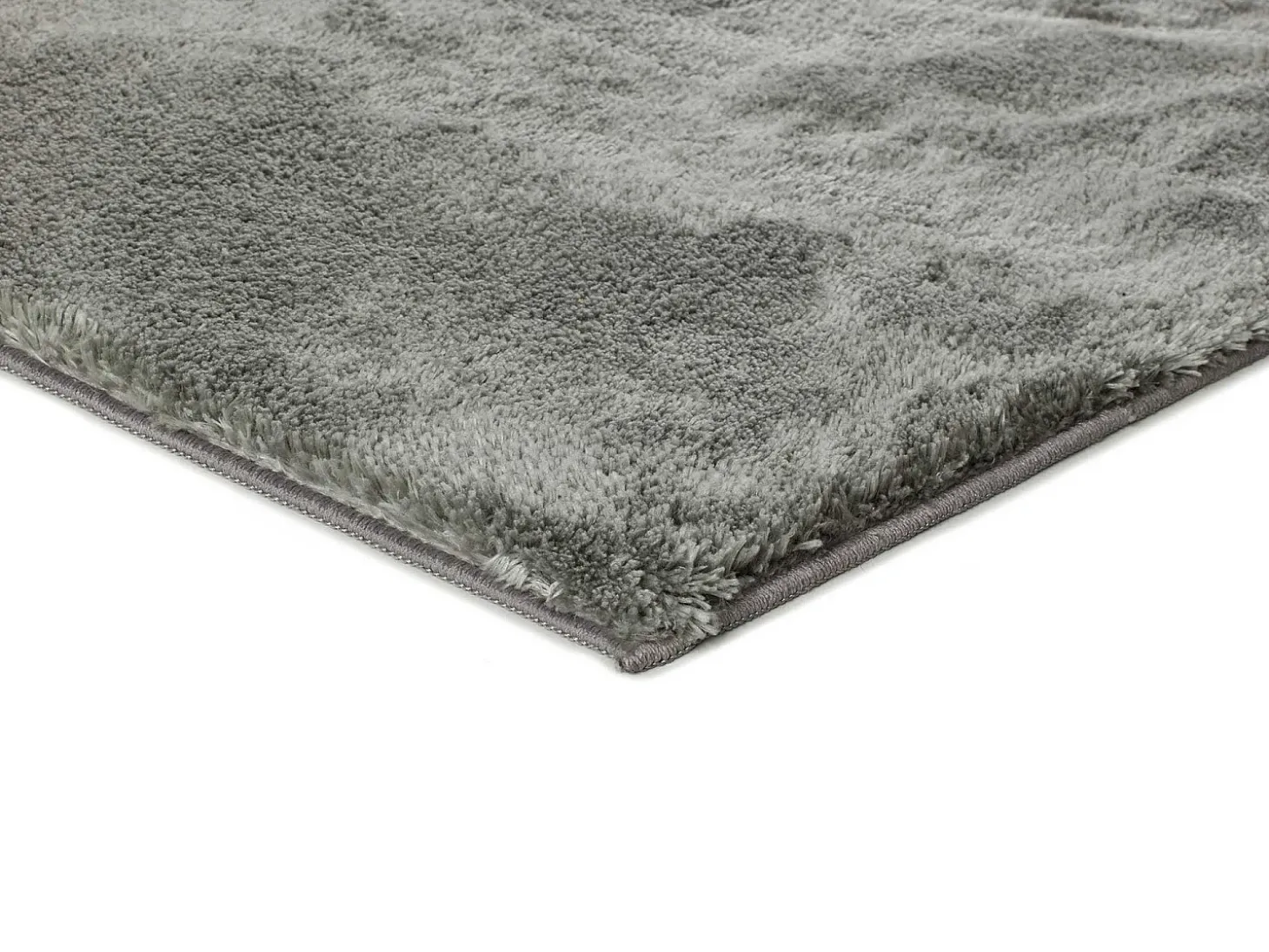 Alfombra interior - shaggy liso - antracita - 80 x 150 cm - ROMA