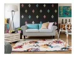 Alfombra interior - étnica - multicolor - 120 x 170 cm - KATRINA