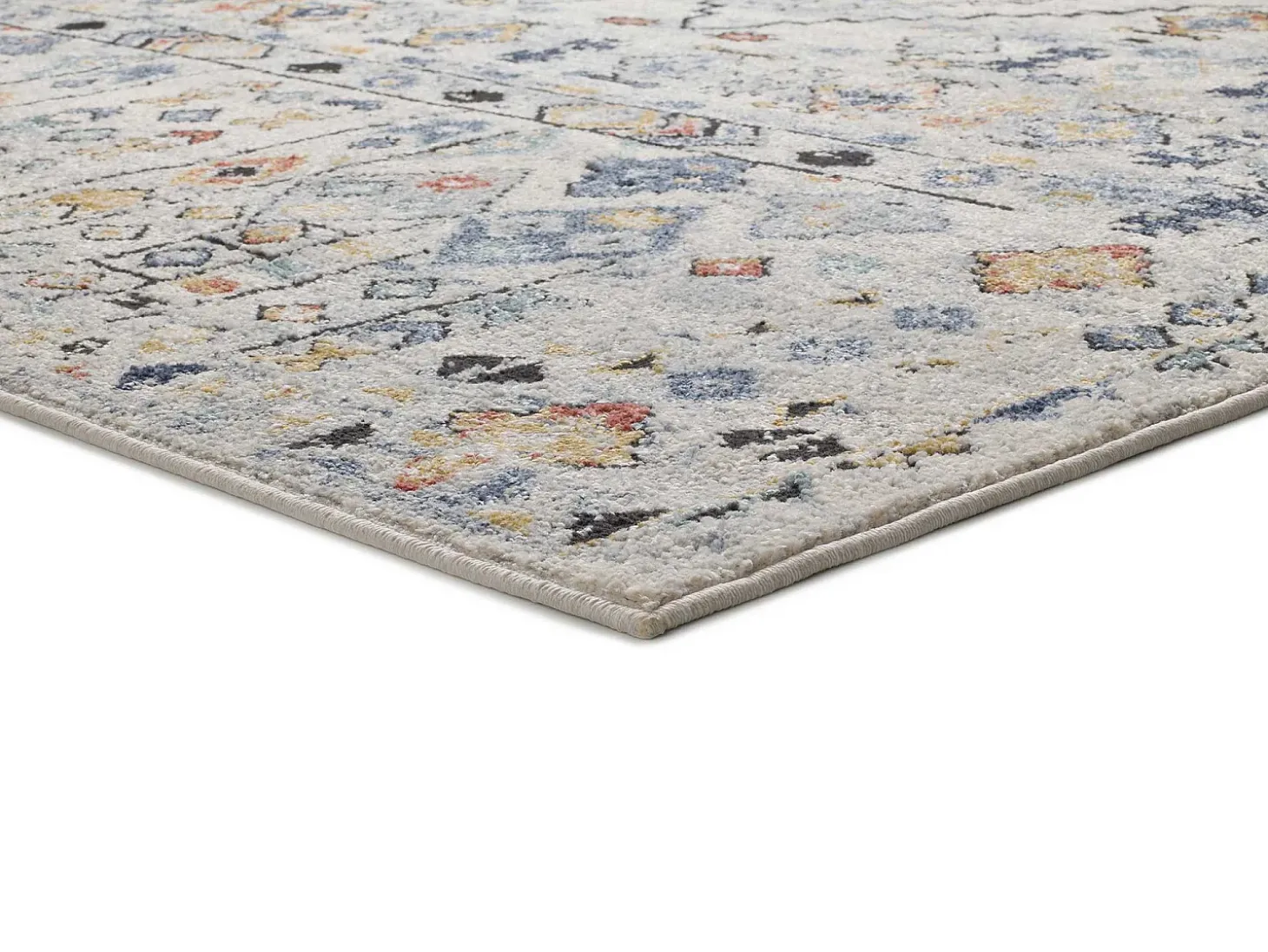 Alfombra interior - étnico - multicolor - 140 x 200 cm - MABEL