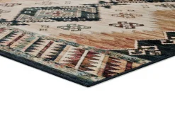 Alfombra interior - étnico - multicolor - 95 x 140 cm - ANTALIA