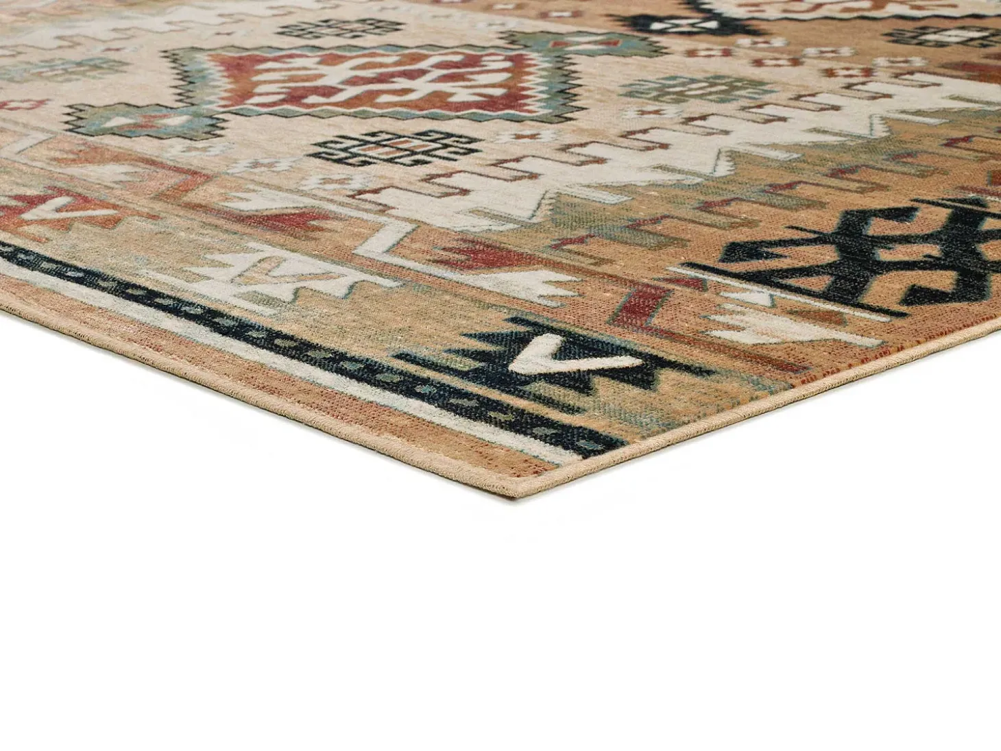 Alfombra interior - étnico - multicolor - 135 x 195 cm - ANTALIA