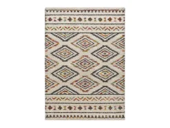 Alfombra interior - étnico - multicolor - 133 x 190 cm - KASBAH