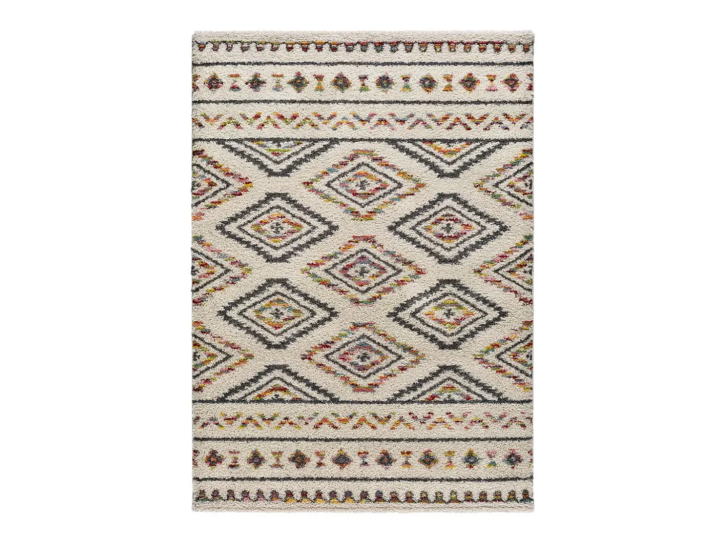 Alfombra interior - étnico - multicolor - 133 x 190 cm - KASBAH