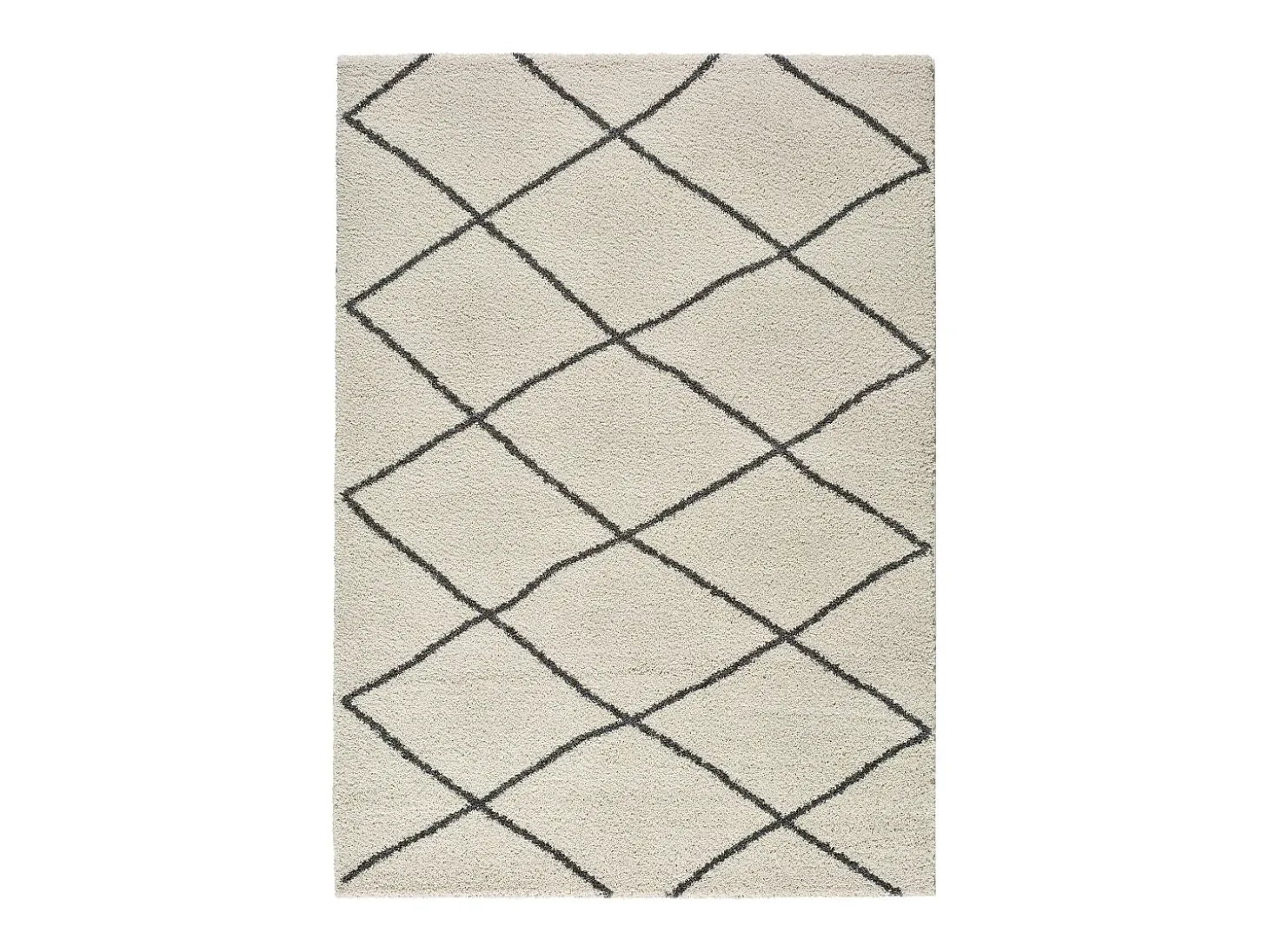 Alfombra interior - étnico - blanco - 160 x 230 cm - ATLAS