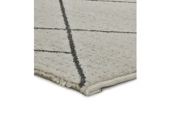 Alfombra interior - étnico - blanco - 140 x 200 cm - MALIKA
