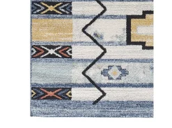 Alfombra interior - étnico - multicolor - 120 x 170 cm - MABEL