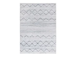 Alfombra interior - étnico - gris - 140 x 200 cm - CLASS