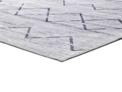 Alfombra interior - étnico - gris - 140 x 200 cm - CLASS