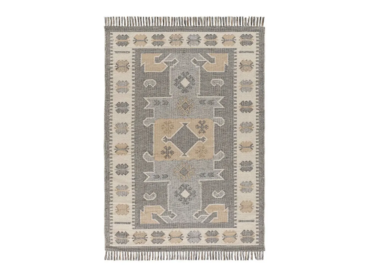 Alfombra interior - étnico - multicolor - 160 x 230 cm - CHANDIA
