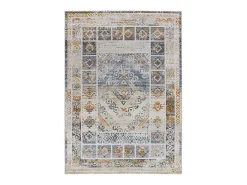 Alfombra interior - vintage - multicolor - 154 x 230 cm - KILIS
