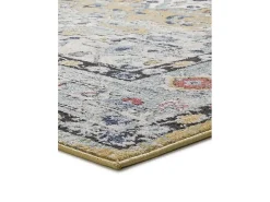 Alfombra interior - vintage - multicolor - 140 x 200 cm - MABEL
