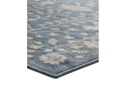 Alfombra interior - vintage - azul - 120 x 170 cm - VINTAGE