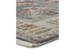 Alfombra interior - vintage - gris - 120 x 170 cm - KESHAN