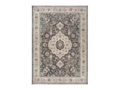 Alfombra interior - vintage - gris - 120 x 170 cm - KESHAN