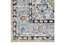 Alfombra interior - vintage - multicolor - 120 x 170 cm - MABEL