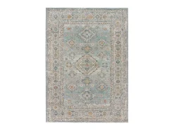 Alfombra interior - vintage - azul - 80 x 150 cm - PARMA