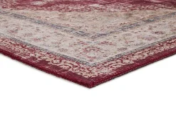 Alfombra interior - vintage - gris - 140 x 200 cm - NEILA