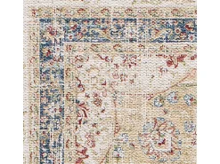 Alfombra interior - vintage - gris - 140 x 200 cm - NEILA