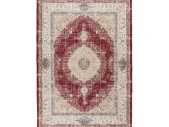 Alfombra interior - vintage - gris - 140 x 200 cm - NEILA