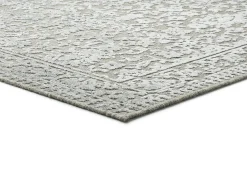 Alfombra interior - vintage - plata - 140 x 200 cm - ISABELLA