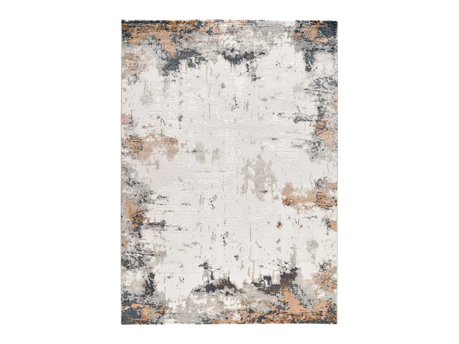 Alfombra interior - abstracto con relieve - multicolor - 154 x 230 cm - KEOPS