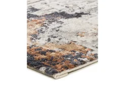 Alfombra interior - abstracto con relieve - multicolor - 134 x 200 cm - KEOPS