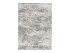 Alfombra interior - abstracto con relieve - gris - 192 x 290 cm - ORIS