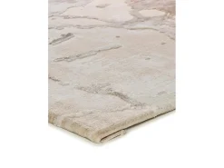 Alfombra interior - efecto marmol con relieve - beige - 154 x 230 cm - ORIS