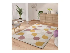Alfombra interior - geométrico - multicolor - 120 x 170 cm - FLASHY