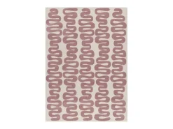 Alfombra interior - moderno - rosa - 160 x 230 cm - FLASHY