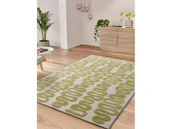 Alfombra interior - moderno - verde - 120 x 170 cm - FLASHY