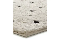 Alfombra interior - shaggy escandinavo - blanco - 200 x 290 cm - ATESA