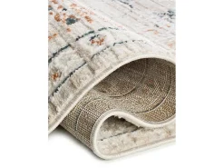 Alfombra interior - vintage con relieve - multicolor - 77 x 150 cm - KEOPS