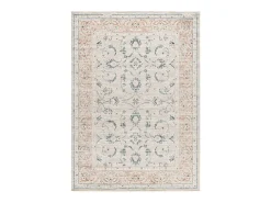 Alfombra interior - vintage con relieve - multicolor - 192 x 290 cm - KEOPS